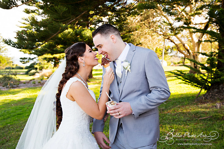 shelly beach golf club wedding photos