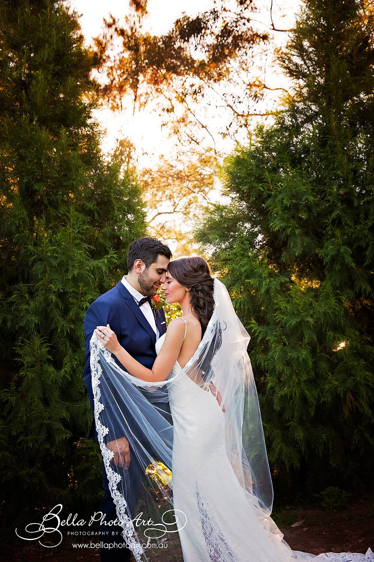 berry country wedding