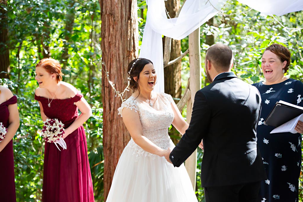 the forest chapel wedding