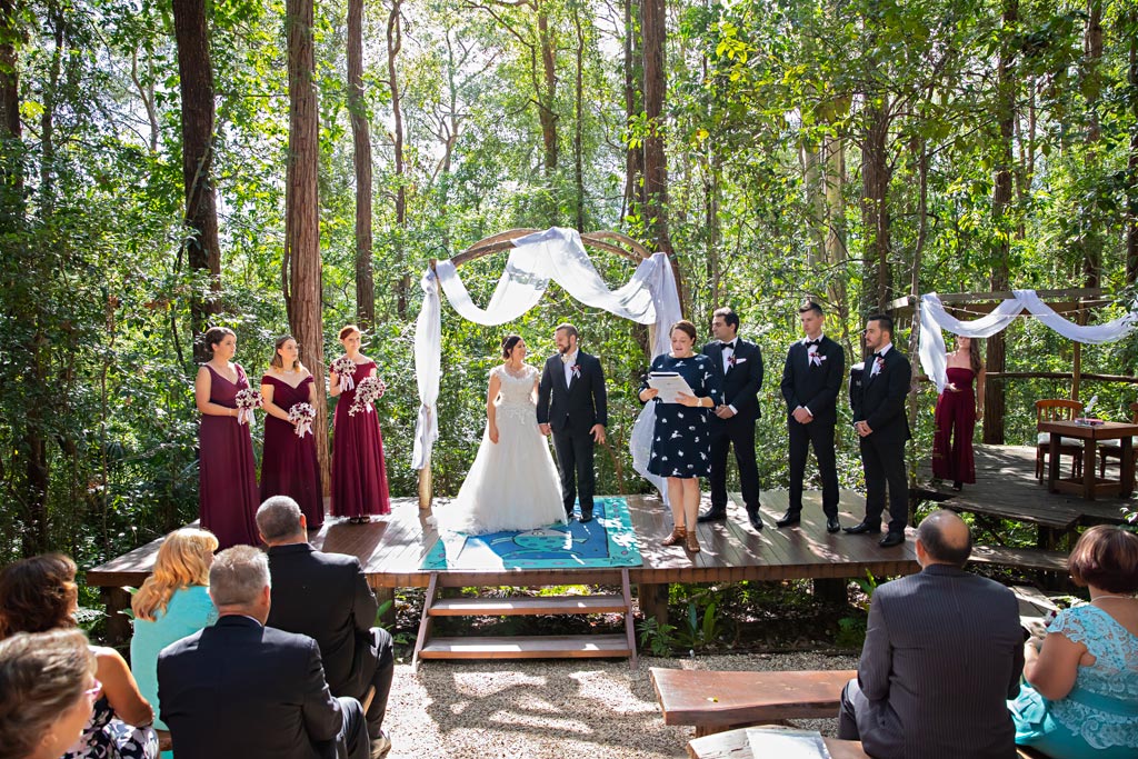 the forest chapel wedding