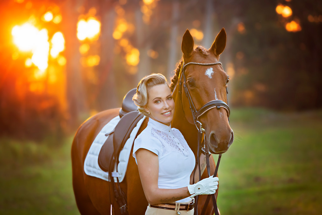 equestrian dressage portraits