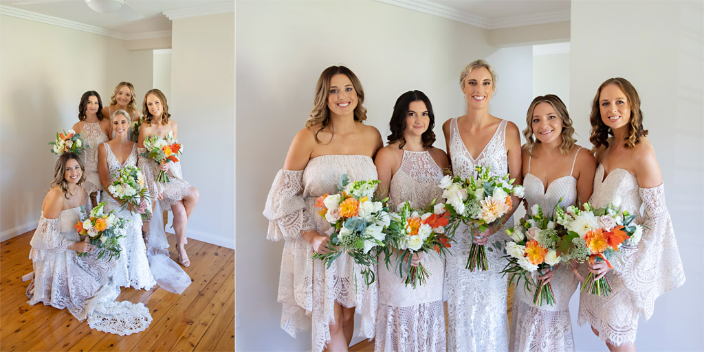 bridesmaids caves beach resort wedding 