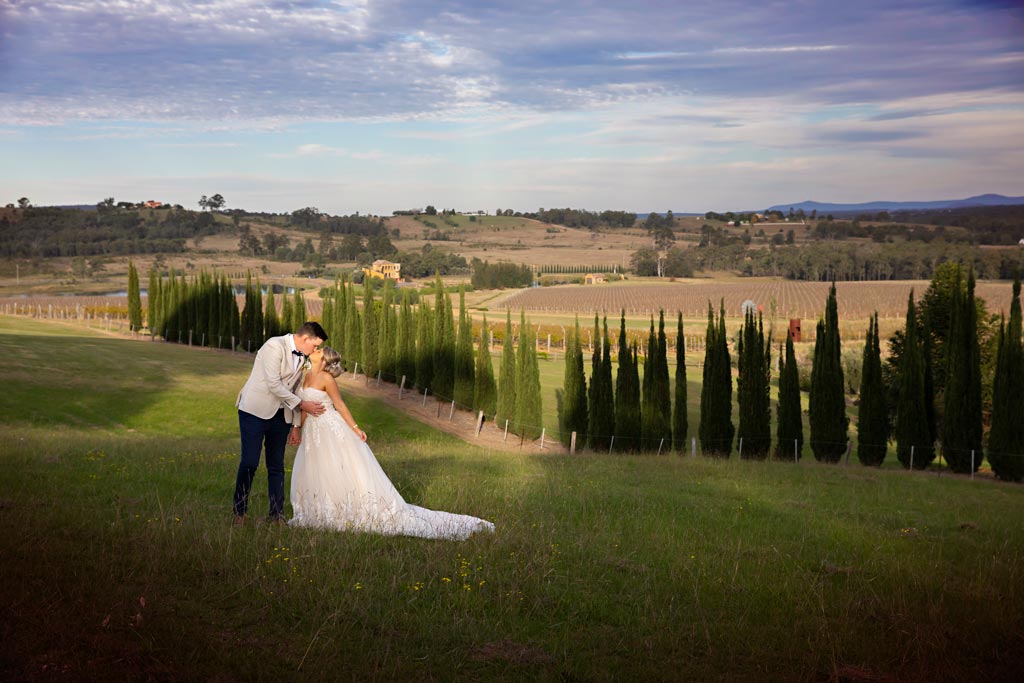 ridgeview estate wedding hunter valley