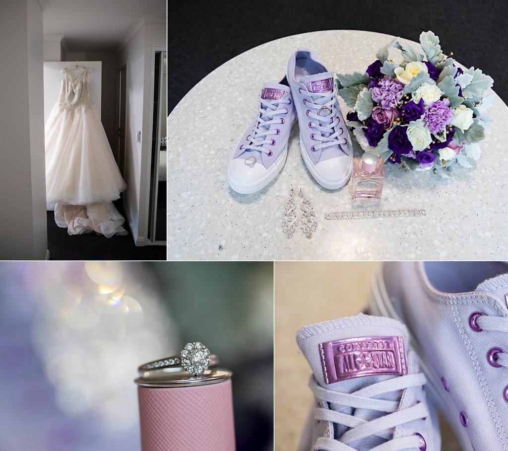purple converse wedding shoes newcastle wedding 