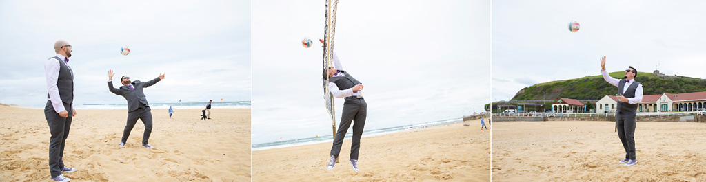 volleyball wedding photography