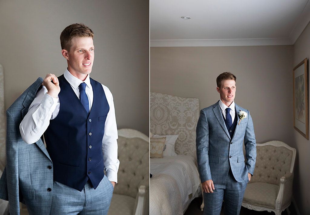 groom before ceremony fernbank farm