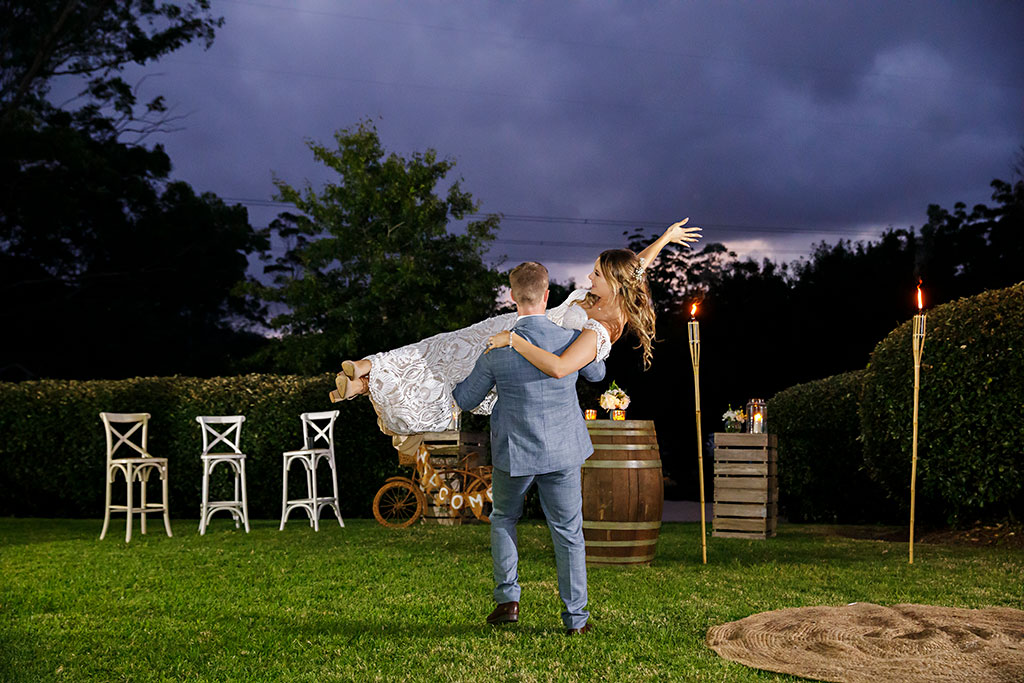 bridal waltz under the stars fernbank farm