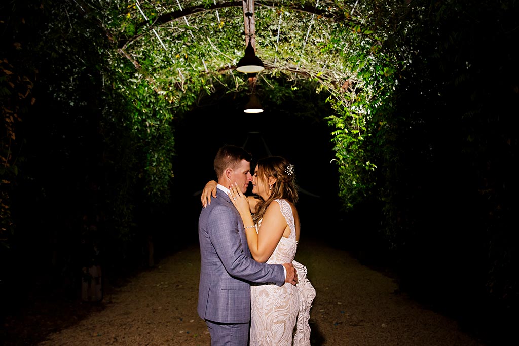 romantic night shots in the arbor at fernbank