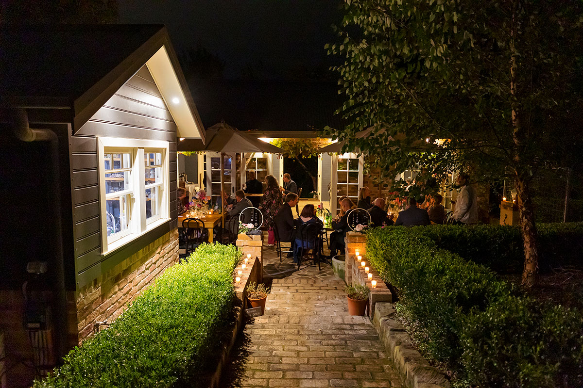 outdoor reception wedding bath house gardens