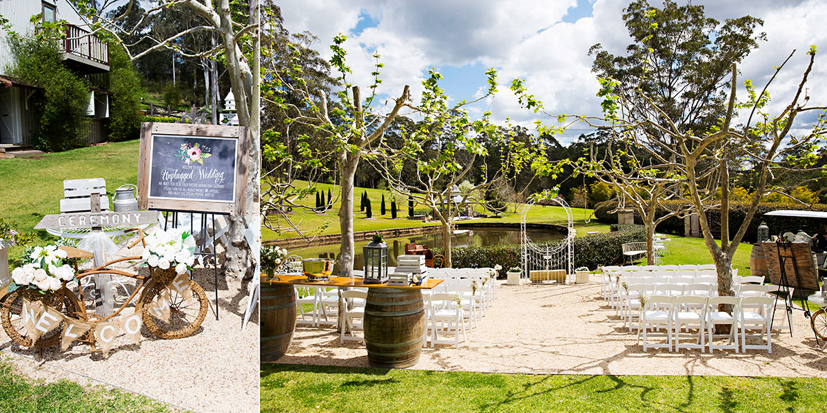 get married by the lake at fernbank farm