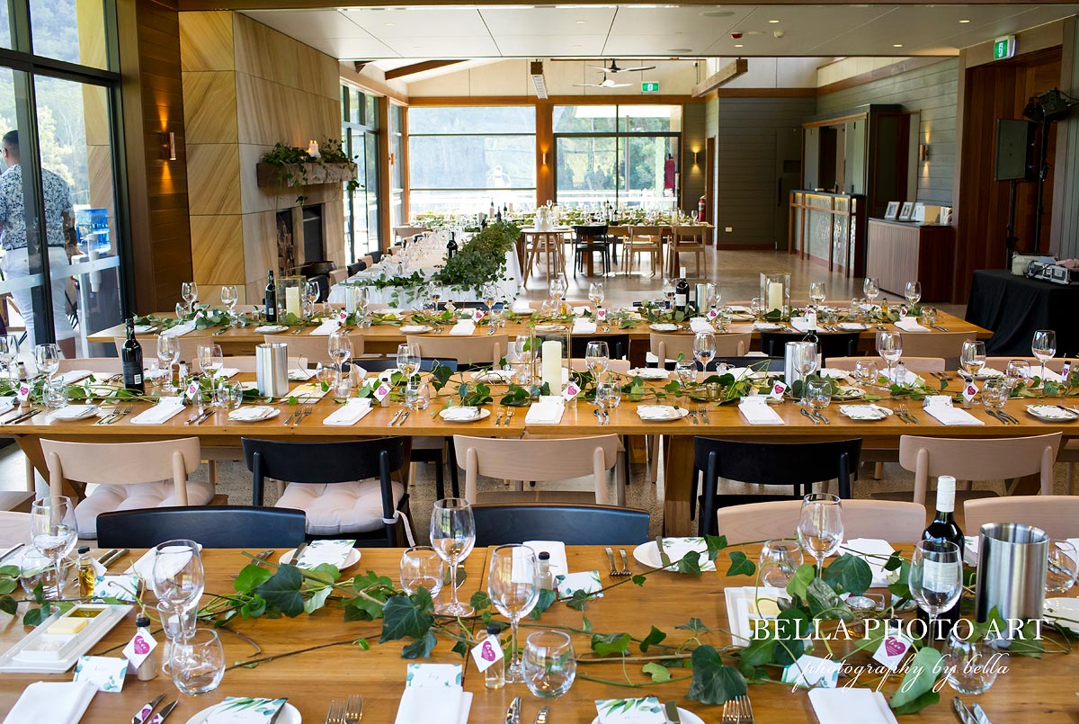 events center at glenworth valley wedding 