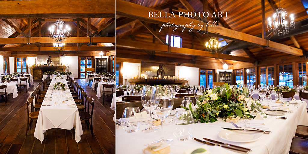 Circa 1876 restaurant the hunter valley wedding reception