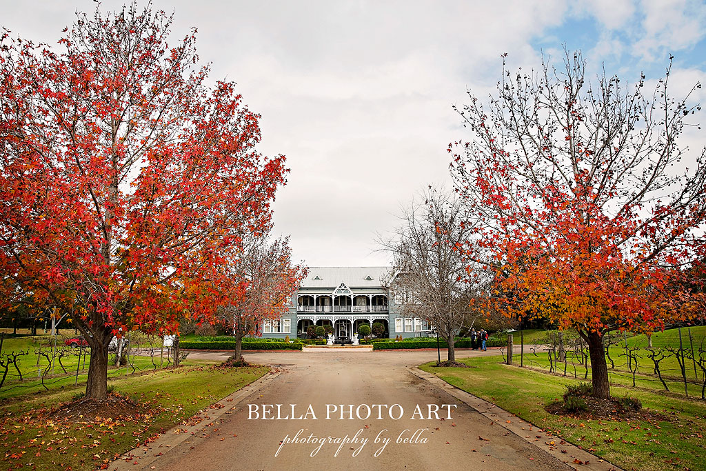 autumn at the convent wedding in the hunter valley