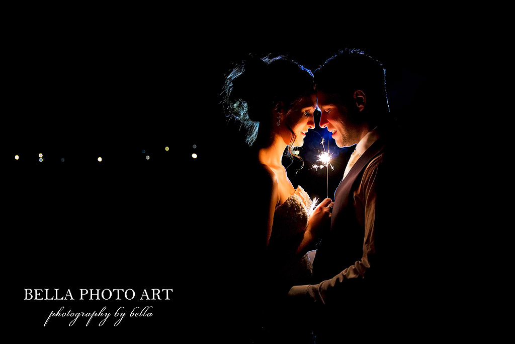 ironbark hill wedding night shot in the hunter valley