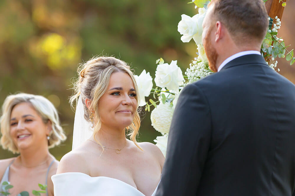 wedding ceremony garden wedding terrigal 