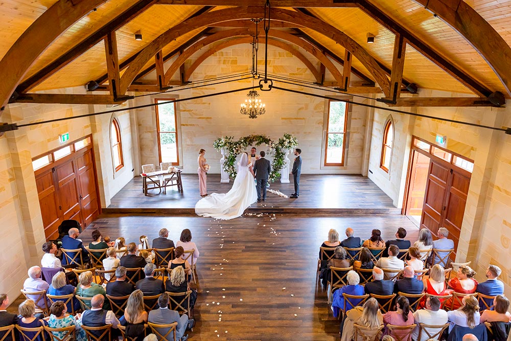 peterson house wedding chapel ceremony