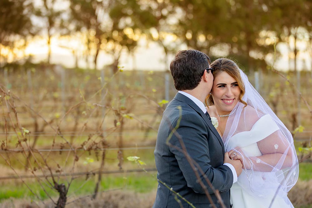 photos in the vineyard at peterson in the hunter valley