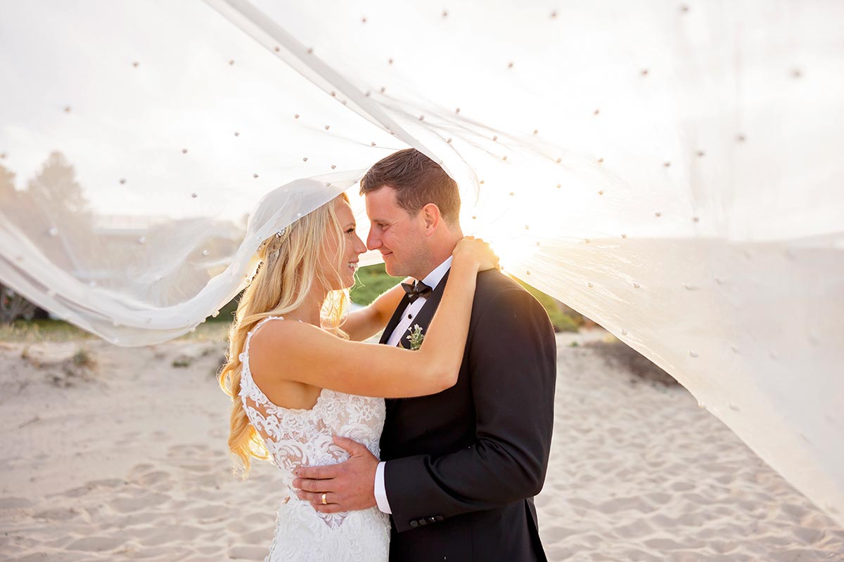 soldiers beach wedding