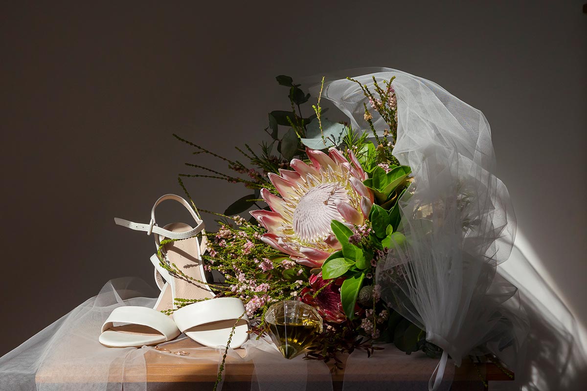 wedding details at tijuanas wedding centre shoes flowers rings