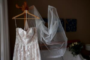 wedding dress kooindah waters wedding